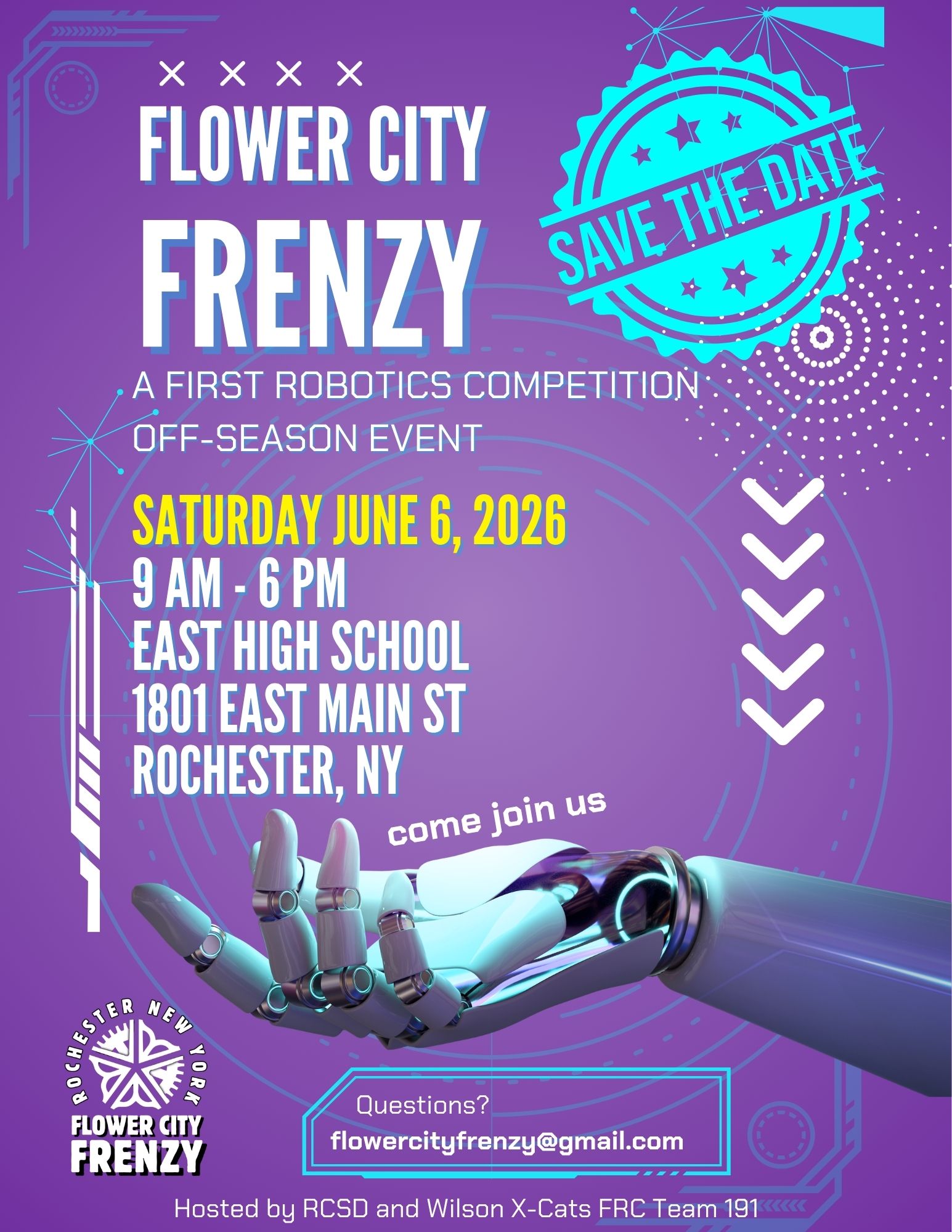 You are invited to Flower City Frenzy! 